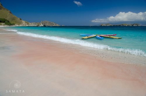 Pink Beach Komodo Water