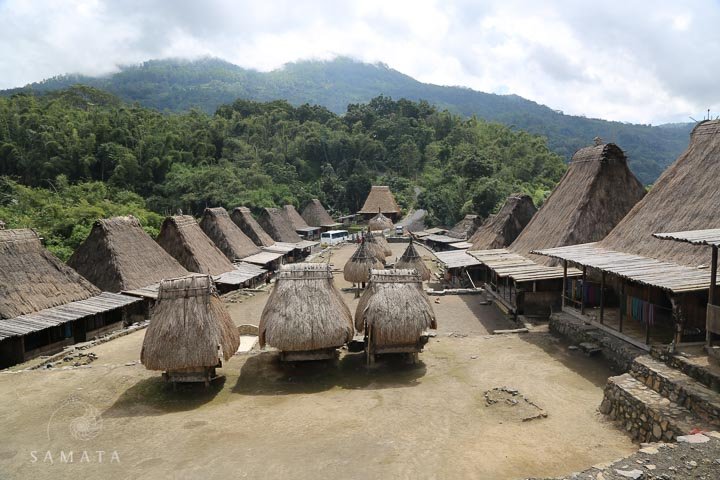 Village in Flores